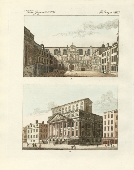 Strange public buildings in London van German School, (19th century)