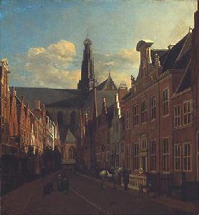 Straat in Haarlem