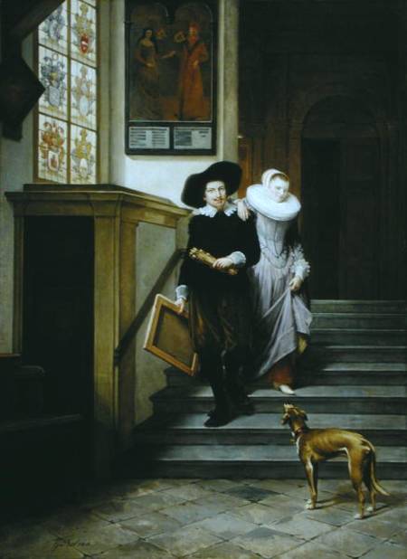 Frans Hals (1580-1666) and His Wife Lysbeth Reyniersdr van Gerrit Postma