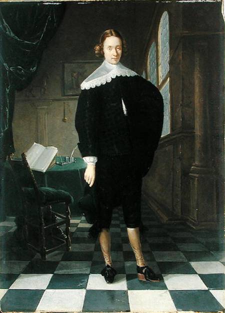 Portrait of a Young Man van Gerrit van Donck