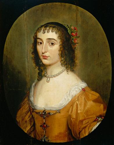 Elisabeth von der Pfalz (1618-1680), Tochter des Winterkönigs Friedrich V van Gerrit van Honthorst