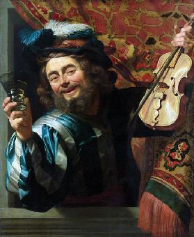 De vrolijke violist