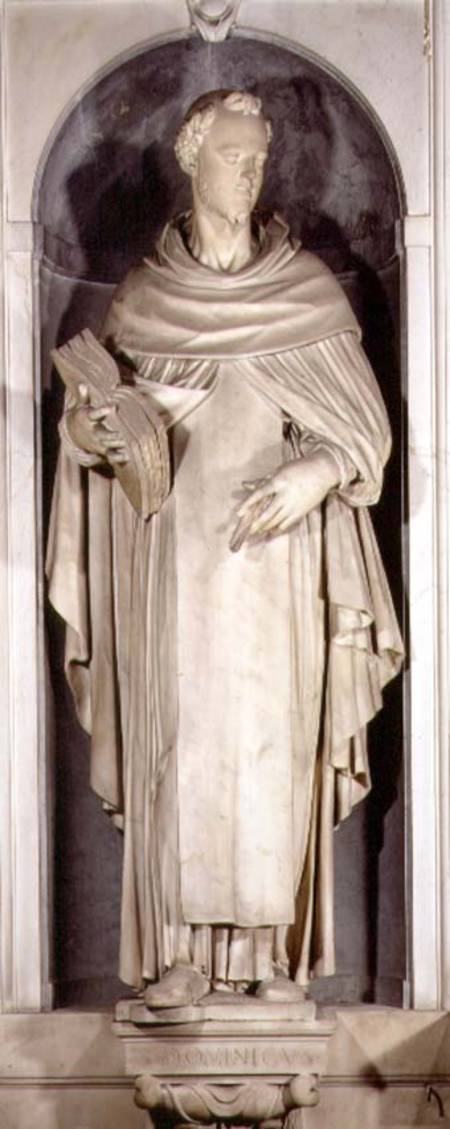 St. Dominic, niche from the Salviati Chapel van Giambologna