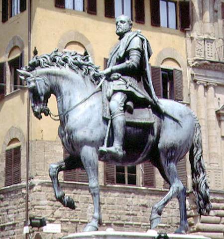 Equestrian Statue of Cosimo I, Grand Duke of Tuscany (1541-87) van Giambologna