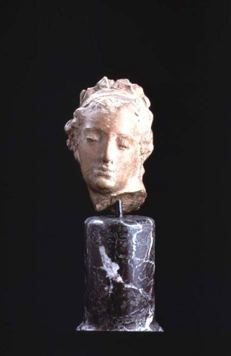 Head of a Woman van Giambologna