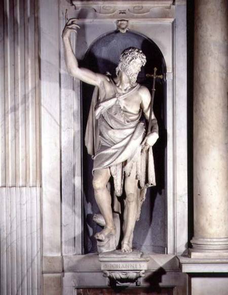 St. John the Baptist, niche from the Salviati Chapel van Giambologna