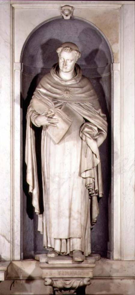 St. Thomas, niche from the Salviati chapel van Giambologna