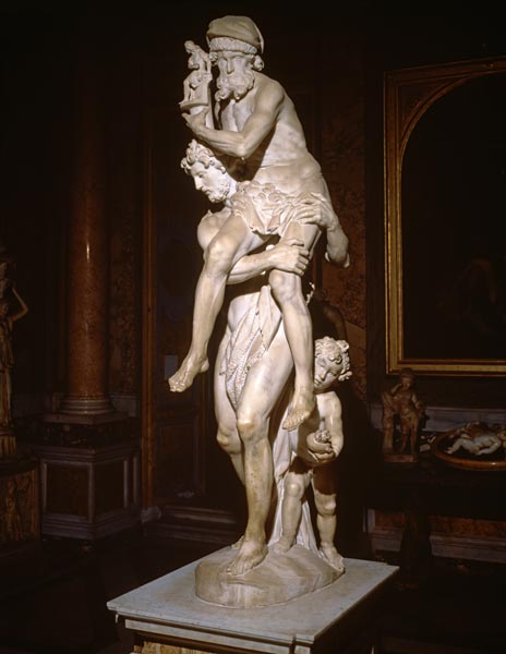 G.L.Bernini / Aeneas and Anchises van Gianlorenzo Bernini