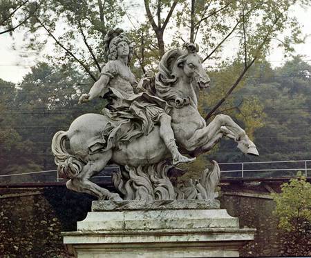 Equestrian Portrait of Louis XIV (1638-1715) van Gianlorenzo Bernini