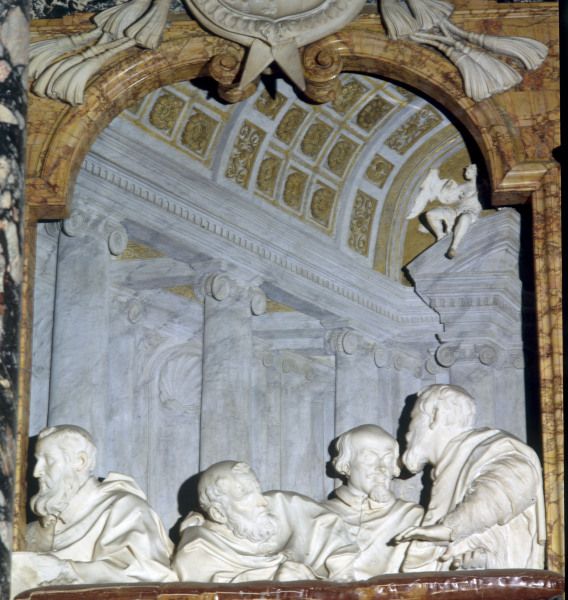 G.L.Bernini / Members of Cornaro family van Gianlorenzo Bernini