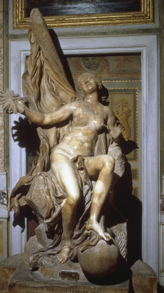 G.L.Bernini/Truth Unveiled by Time/Sculp van Gianlorenzo Bernini