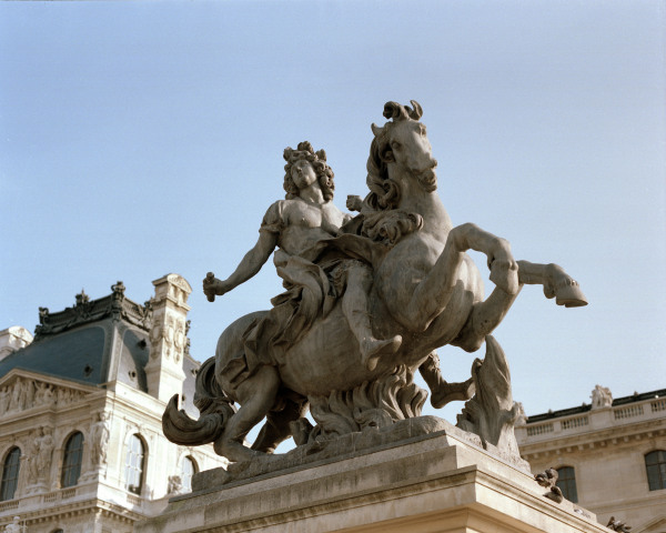 Louis XIV / Equestr.Statue aft.Bernini van Gianlorenzo Bernini