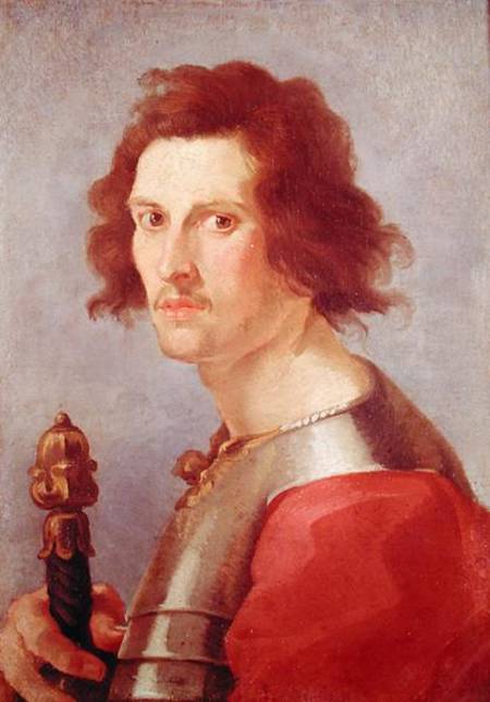 Self Portrait van Gianlorenzo Bernini