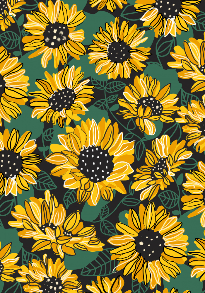 Sunflowers van Gigi Rosado