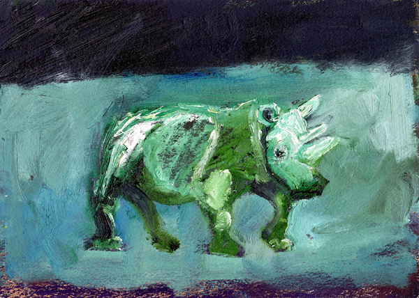 Rhinoceros van Gigi Sudbury