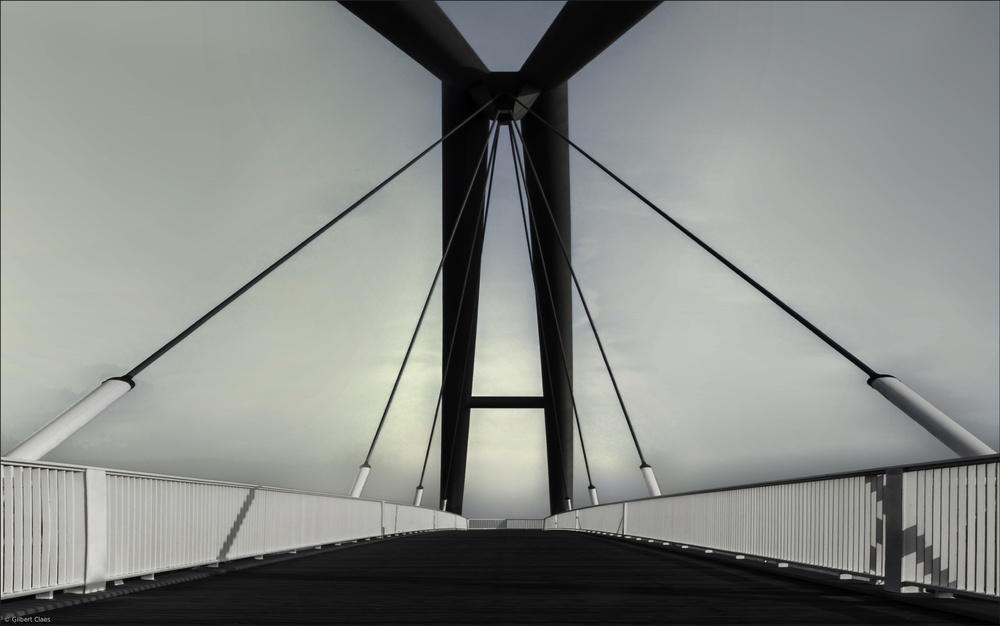 suspension bridge van Gilbert Claes