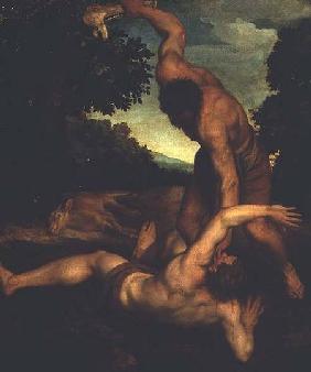 Samson Smiting a Philistine with the Jawbone of an Ass