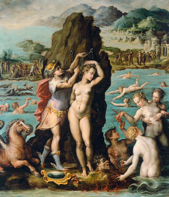 Perseus and Andromeda van Giorgio Vasari