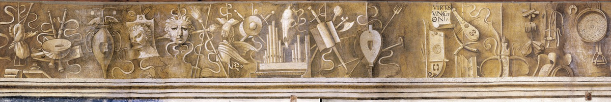 Arti liberali. Frieze in the Casa Pellizzari van Giorgione