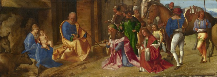 The Adoration of the Magi van Giorgione