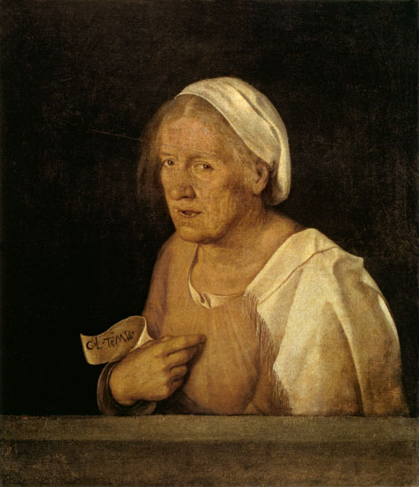 La vieille van Giorgione (eigentl. Giorgio Barbarelli oder da Castelfranco)