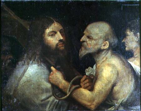 Christ Carrying the Cross van Giorgione (eigentl. Giorgio Barbarelli oder da Castelfranco)