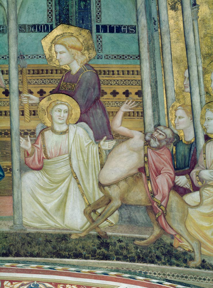 Allegorie des Gehorsams van Giotto (di Bondone)