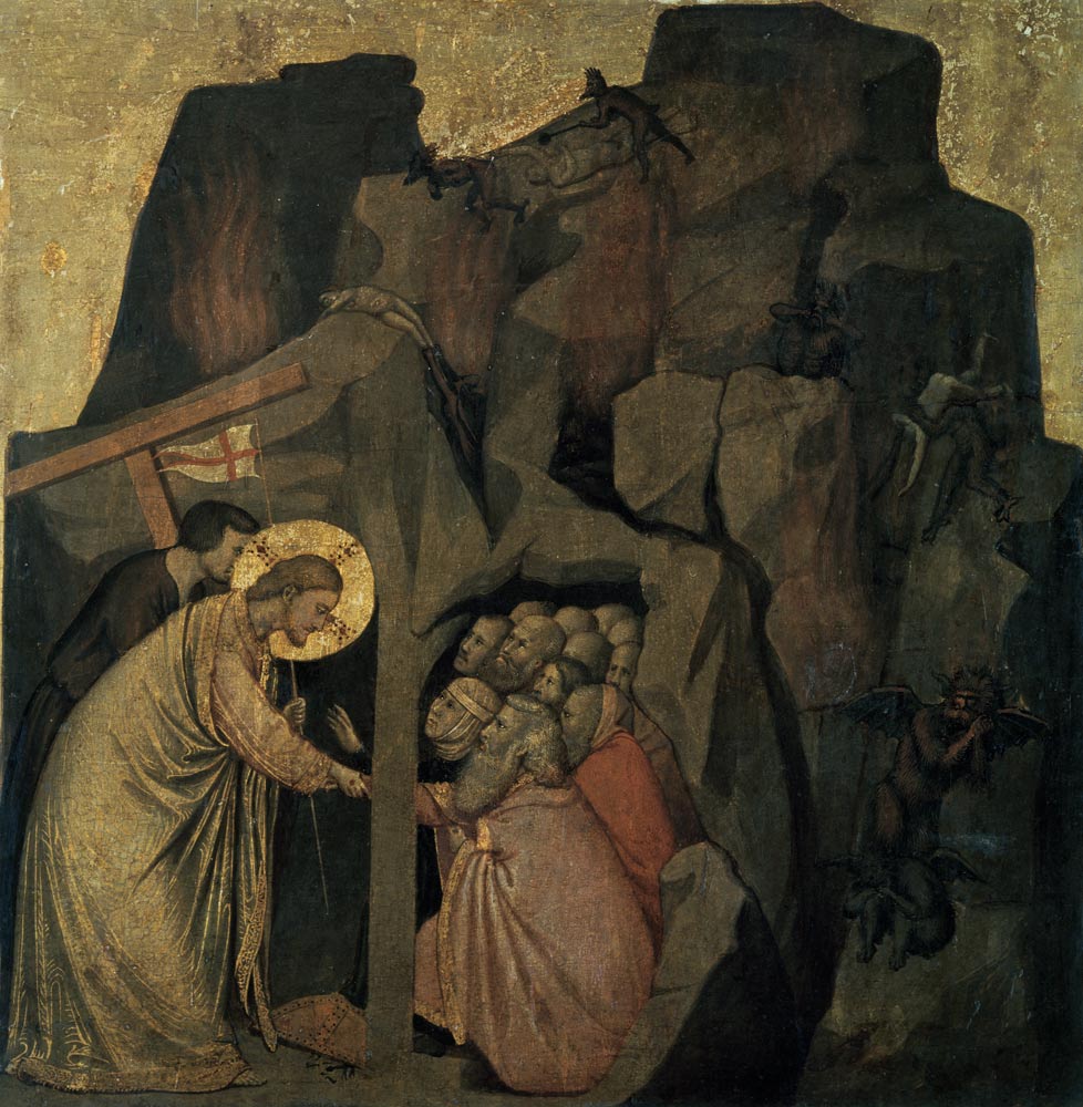 Christus in Limbo van Giotto (di Bondone)