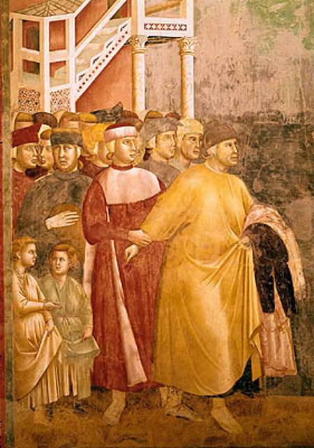 St. Francis Renounces all Worldly Goods, detail of Pietro di Bernardone van Giotto (di Bondone)