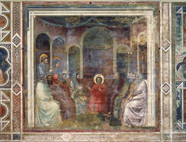 Giotto, Zwoelfjaehriger Jesus.. / Padua van Giotto (di Bondone)