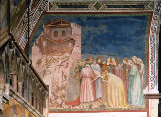 Der Tod des Juenglings von Sessa van Giotto (di Bondone)