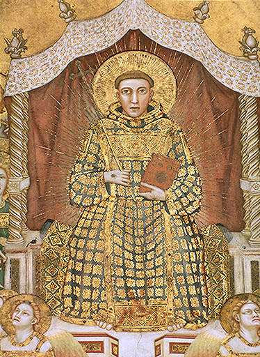 Die Verherrlichung des hl. Franziskus van Giotto (di Bondone)