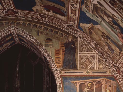 Die Verkuendigung van Giotto (Schule)