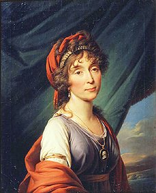 Bildnis der Prinzessin Y.C. Dolgorukova, 1758-1842. van Giovanni B. Damon-Ortolani