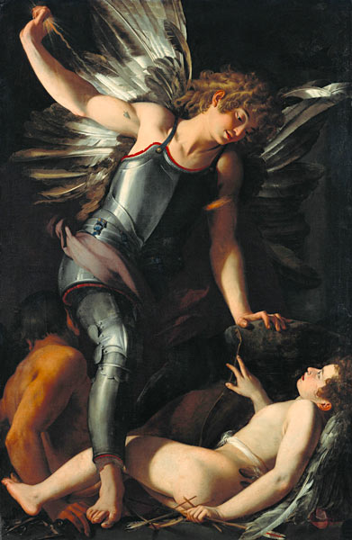 The Divine Eros Defeats the Earthly Eros van Giovanni Baglione