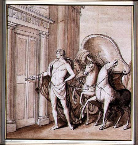 Apollo and his Chariot van Giovanni Battista Cipriani