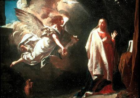 The Annunciation van Giovanni Battista Piazzetta