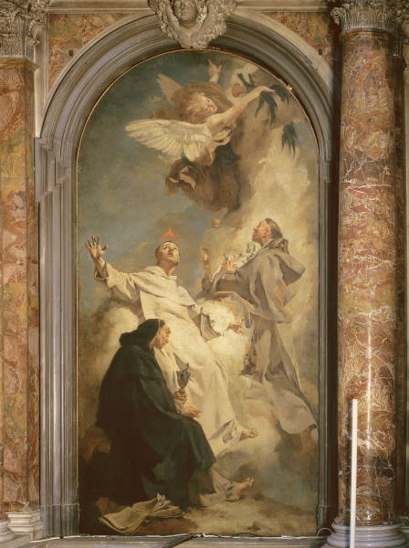 G.B.Piazzetta, Drei Heilige van Giovanni Battista Piazzetta