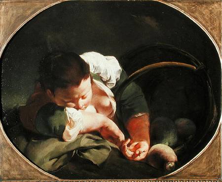 The sleeping peasant van Giovanni Battista Piazzetta