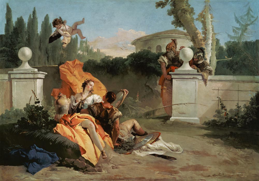 G.B.Tiepolo, Rinaldo u.Armida im Garten van Giovanni Battista Tiepolo
