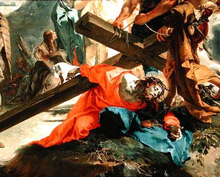 Christ on the Road to Calvary van Giovanni Battista Tiepolo