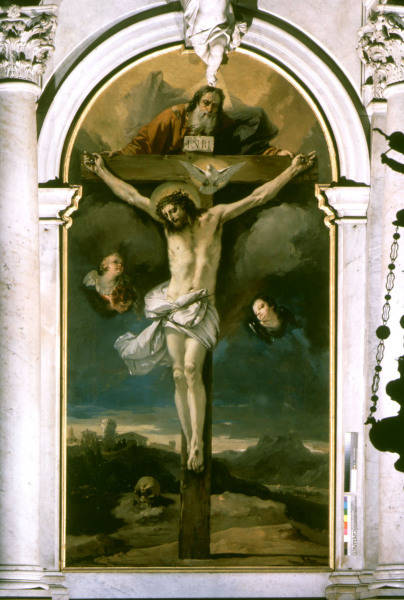 G.B.Tiepolo, Hl.Dreifaltigkeit van Giovanni Battista Tiepolo