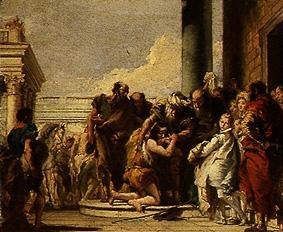 Die Heimkehr des Verlorenen Sohnes. van Giovanni Battista Tiepolo