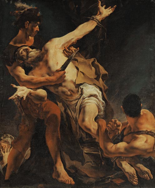 Martyrium des hl. Bartholomäus. van Giovanni Battista Tiepolo