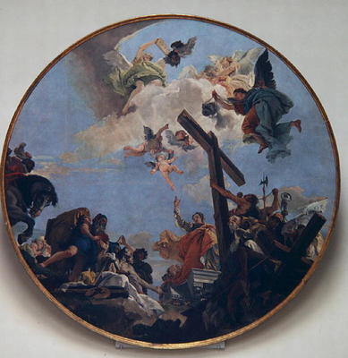 The Discovery of the True Cross and St. Helena, c.1740 (oil on canvas) van Giovanni Battista Tiepolo