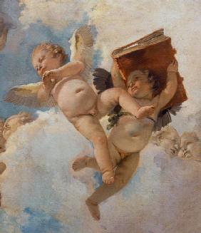 G.B.Tiepolo, Engel mit Buch