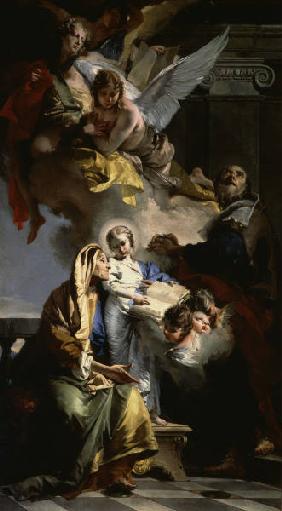 G.B.Tiepolo, Erziehung Jungfrau Maria
