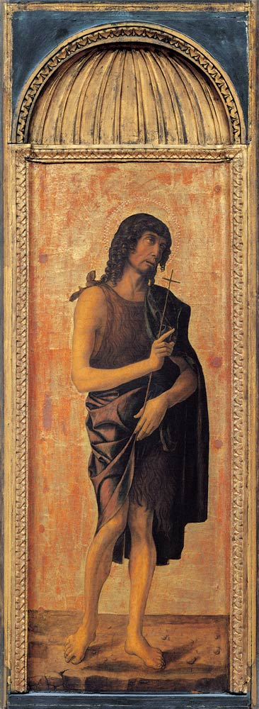 John the Baptist van Giovanni Bellini