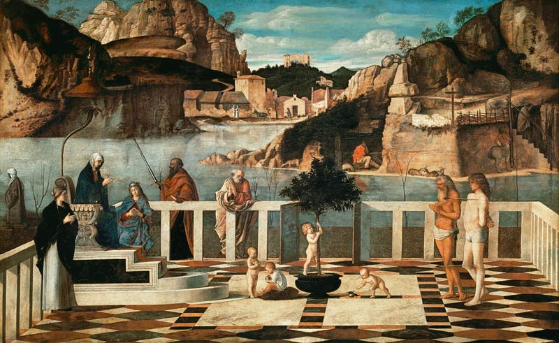 Sacred Allegory van Giovanni Bellini