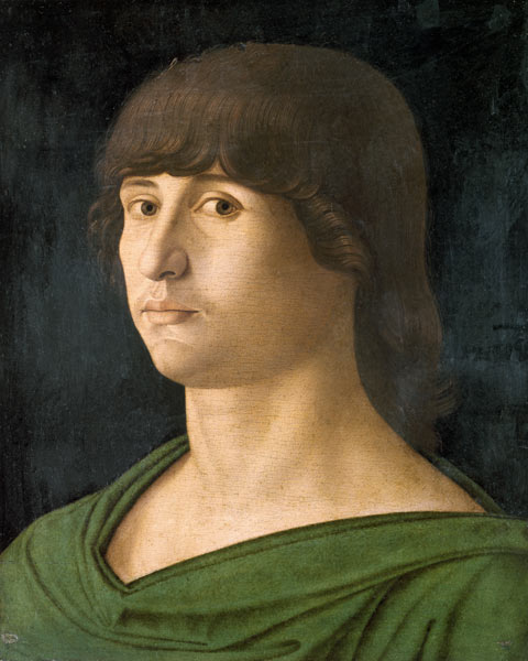 Portr.ofa Young Man van Giovanni Bellini